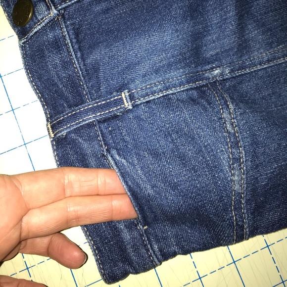 Current Elliot denim mini skirt sz 27 NWOT - Picture 8 of 8